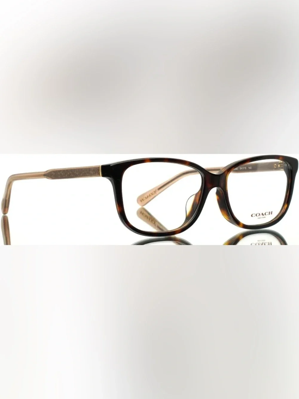 COACH Women's Dark Tortoise Eyeglasses HC6143
